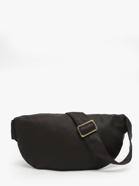 Belt Bag Orsel Waxed Rivedroite Zwart waxed ORSELWAX ander zicht 4